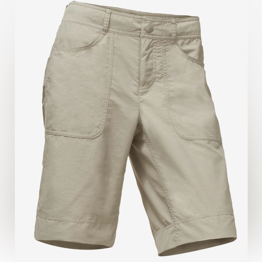 THE NORTH FACE WOMEN’S HORIZON 2.0 ROLL-UP SHORTS-SZ 4🤎EUC - Picture 1 of 15